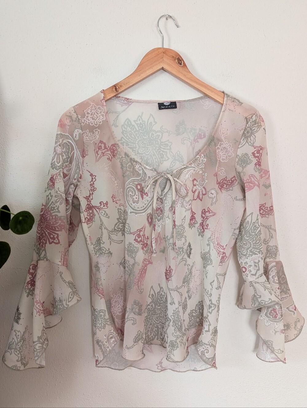 Anxiety | Y2K | Paisley Top